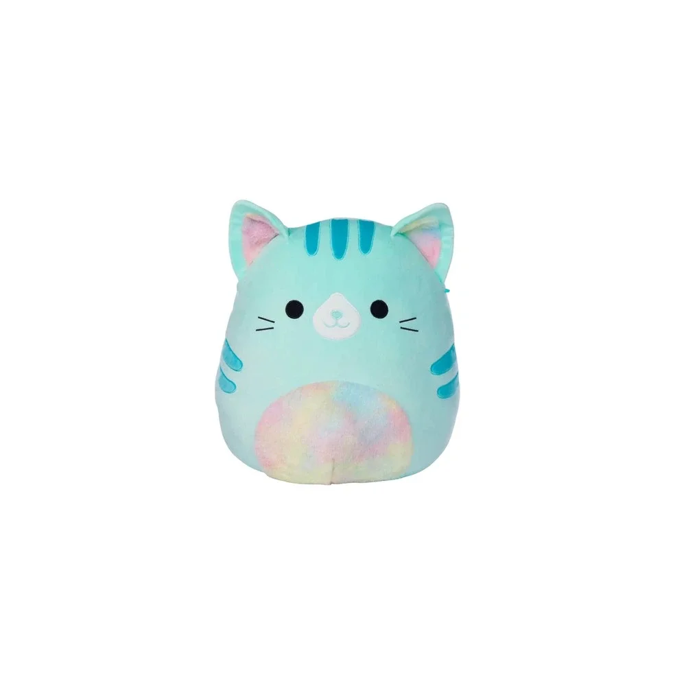 Squishmallows Corinna the Teal Cat 18Inch Plush Mint Green Rainbow Fuzzy‎ Belly